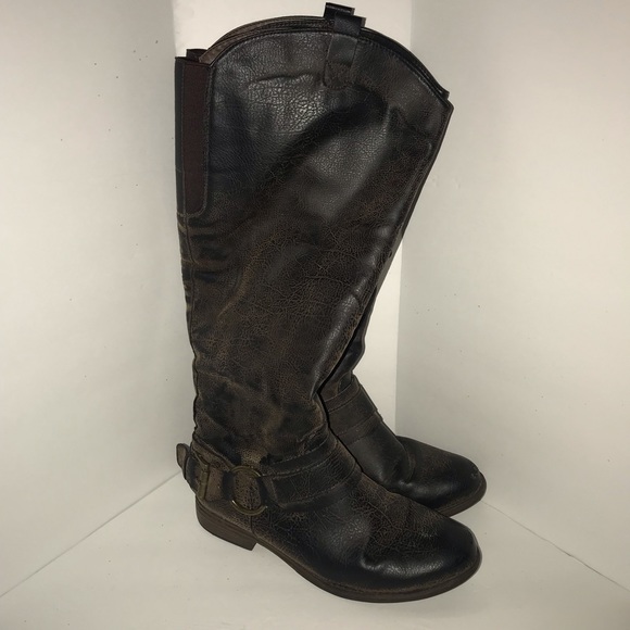 bass wide calf boots